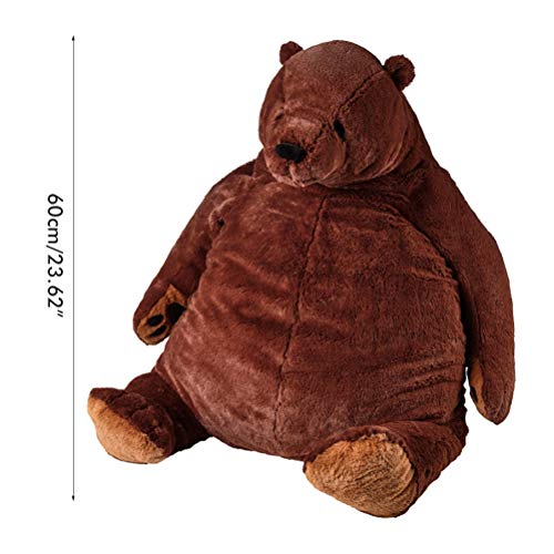 ZJchao Braunbär Stofftier Spielzeug Weiche Plüschbär Spielzeug Simulation für Home Decor (Brown) von ZJchao