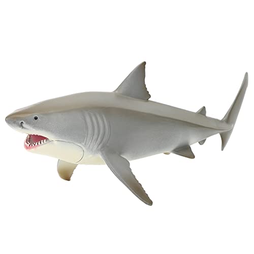 ZJchao Hai-Spielzeug, Hai-Modell, Simulation, Marine, Ozean, Meeresleben, Spielzeug, Megalodon, Spielzeug, Spielzeughai mit Tier, Seltene Modellfigur für Pädagogisches (Neues hohles von ZJchao