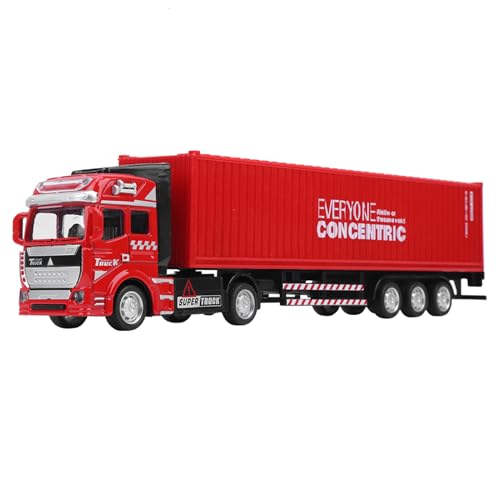 ZJchao Legierung Container-LKW-Modell, Spielzeug, HOCHSIMULATIONSFAHRZEUG FÜR 1:48 (Container-LKW) von ZJchao