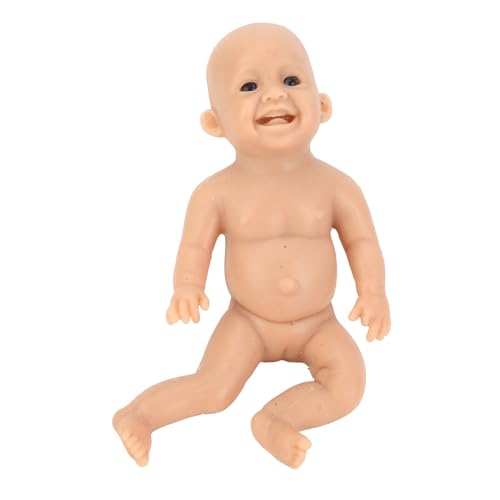 ZJchao Miniatur-Silikon-Baby, Niedlich, Weich, 15,2 cm, Wiedergeborene Mini-Babypuppe, Realistisches Neugeborenes für (Mädchen) von ZJchao