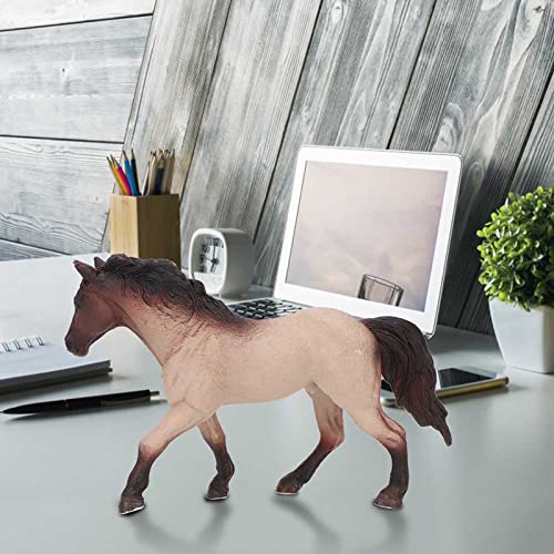 ZJchao Pferdespielzeug, Realistische Figuren Spielzeug Figuren Caballos de Juguete para Niños Horse Farm Tier Figuren Modell Frühes Kognitives Spielzeug für (Tennessee White Horse) von ZJchao