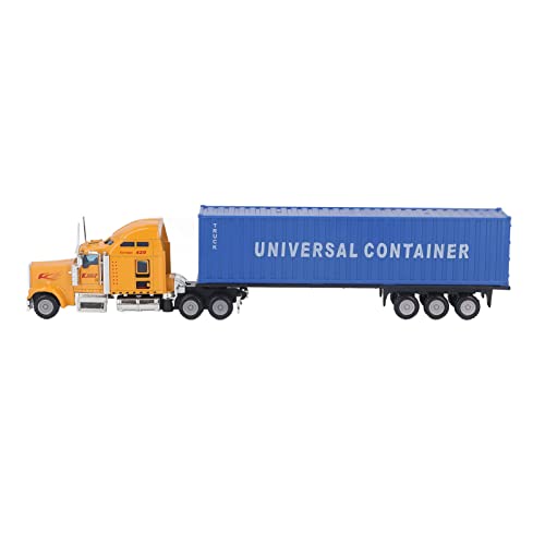 ZJchao Premium -Legierungsschale 1:65 Container -LKW -Spielzeug, Lebendiges Modell für Mädchen, Sichere Materielle LKW -Übungs -Fantasie, Perfekte Schenkungsklassenzimmer -Aufklärung, von ZJchao