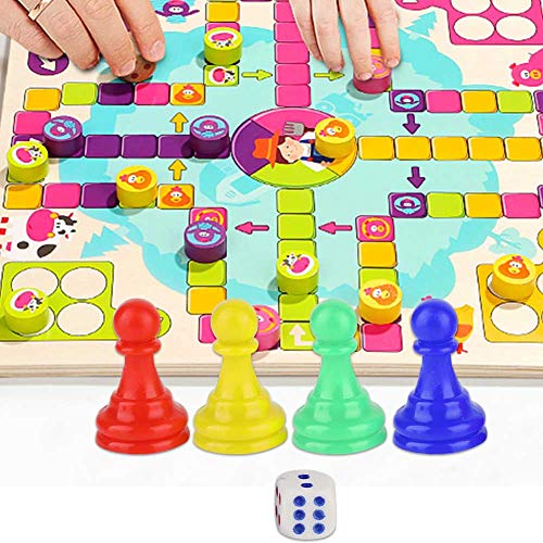 ZJchao Spielstücke, Brettspielstücke Pawn Schachstücke Würfel Setzen Plastik Bunte Spielstücke für Brettspiele für Brettkartenspiele Accessoires ZJchao Spielstücke, Brettspielstücke Pawn Schachstücke Würfel Setzen Plastik Bunte Spielstücke für Brettspiele für Brettkartenspiele Accessoires von ZJchao