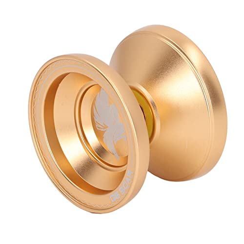 ZJchao Yoyo, Metal Yoyo Professional Nicht Reagierend Golden Aluminiumlegierung Ball mit 3pcs Ersatzschnur ZJchao Yoyo, Metal Yoyo Professional Nicht Reagierend Golden Aluminiumlegierung Ball mit 3pcs Ersatzschnur von ZJchao