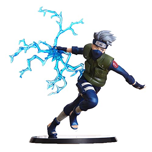 ZKTSRY Kakashi Figure Toys, Anime Figure Model, 18cm/7in PVC Figure Figurine Statue Living Room and Bedroom Decorations Gifts for Relatives and Friends von ZKTSRY