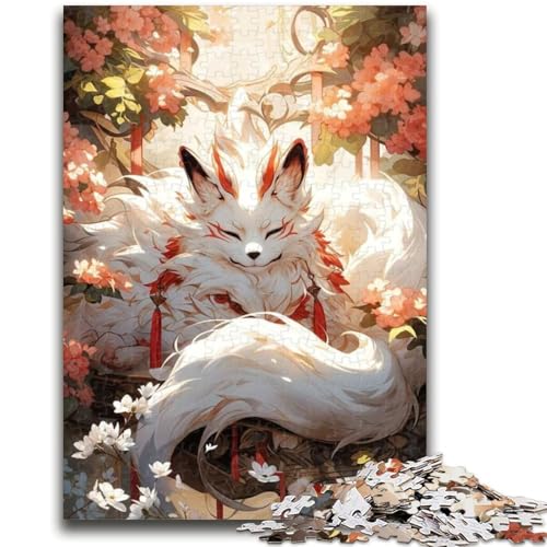 Puzzles für Erwachsene und Jugendliche, Puzzle „Fuchsgott“, Quizspiel zur Förderung der Liebe zwischen Paaren für Kinder ab 14 Jahren, 26x38cm Puzzles für Erwachsene und Jugendliche, Puzzle „Fuchsgott“, Quizspiel zur Förderung der Liebe zwischen Paaren für Kinder ab 14 Jahren, 26x38cm von ZKYUBEK