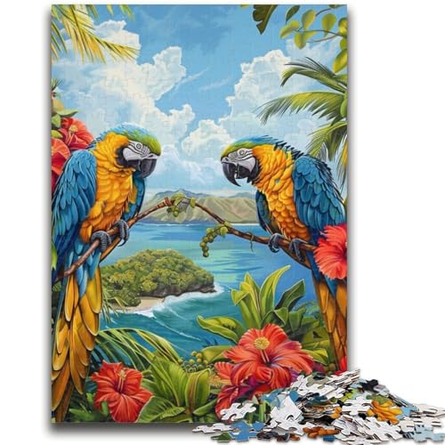 Puzzles für Erwachsene und Jugendliche, Puzzle „Regenwaldpapagei“, Quizspiel zur Förderung der Liebe zwischen Paaren für Kinder ab 14 Jahren, 50x75cm Puzzles für Erwachsene und Jugendliche, Puzzle „Regenwaldpapagei“, Quizspiel zur Förderung der Liebe zwischen Paaren für Kinder ab 14 Jahren, 50x75cm von ZKYUBEK