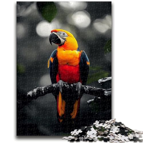 Puzzles für Erwachsene und Jugendliche, Puzzle mit Tierpapagei, Quizspiel zur Förderung der Liebe zwischen Paaren für Kinder ab 14 Jahren, 26x38cm Puzzles für Erwachsene und Jugendliche, Puzzle mit Tierpapagei, Quizspiel zur Förderung der Liebe zwischen Paaren für Kinder ab 14 Jahren, 26x38cm von ZKYUBEK