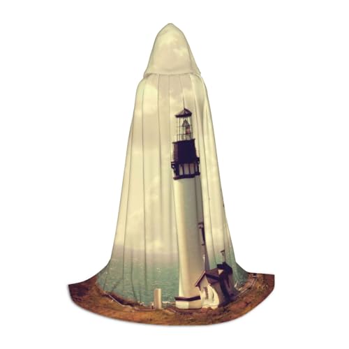 Zkzbdplk Alter Leuchtturm bedruckter langer Kapuzenumhang für Teenager, Cosplay, Rollenparty, Festival, Halloween-Kostüme Zkzbdplk Alter Leuchtturm bedruckter langer Kapuzenumhang für Teenager, Cosplay, Rollenparty, Festival, Halloween-Kostüme von ZKZBDPLK