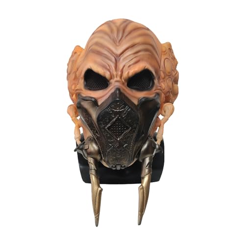 ZLCOS Plo Koon Realistische Latexmaske Halloween Cosplay Motto Party Zubehör von ZLCOS