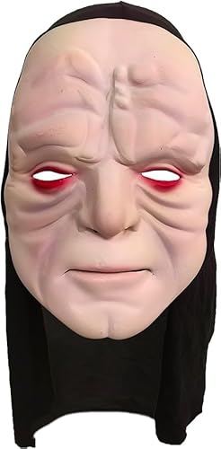 ZLCOS St Wars Sheev Palpatine Vollgesichtsmaske Filmthema Party Requisiten Halloween Cosplay Kostüm Zubehör für Erwachsene von ZLCOS