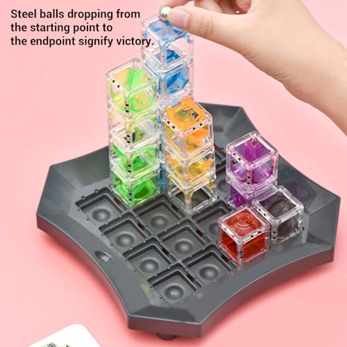 Suitable for Boys and Girls Aged 8 and Above, Mini Maze Cube Puzzle Box: A 3D Brain Teaser Maze Toy Puzzle, Excellent as a Party Gift Game von ZLXHDL