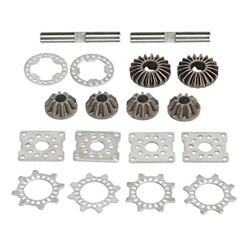 ZLXHDL RC Car Diff Gear Differential Platten Set Stahl 20T 10T Zahnräder Fernbedienung Autozubehör für ARRMA 6S 1/7 ZLXHDL RC Car Diff Gear Differential Platten Set Stahl 20T 10T Zahnräder Fernbedienung Autozubehör für ARRMA 6S 1/7 von ZLXHDL