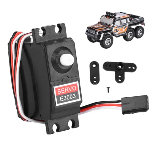 ZLXHDL RC Servo, 3 kg E3003 Wasserdichter Servomotor - Hochleistungs-RC Auto Zubehör, Kompatibel für Redcat Racing 1/8 und 1/10 RC-Autos ZLXHDL RC Servo, 3 kg E3003 Wasserdichter Servomotor - Hochleistungs-RC Auto Zubehör, Kompatibel für Redcat Racing 1/8 und 1/10 RC-Autos von ZLXHDL