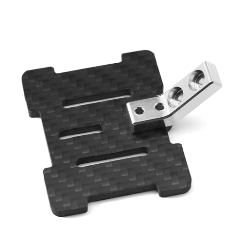 Carbon Fiber ESC Board Mount Base Plate Comaptible for Tamiya 1/10 BBX-01 BB-01 RC Car Upgrades Accessories von ZLYLVRC