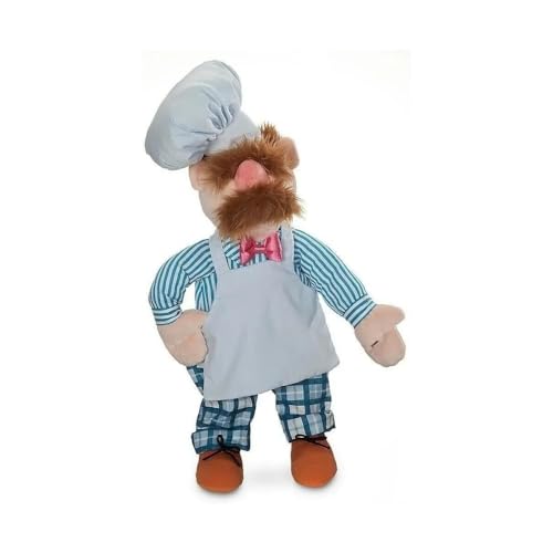 ZLZYPLEB The Muppet Show Swedish Chef Plush Toy Doll 50cm von COXZD