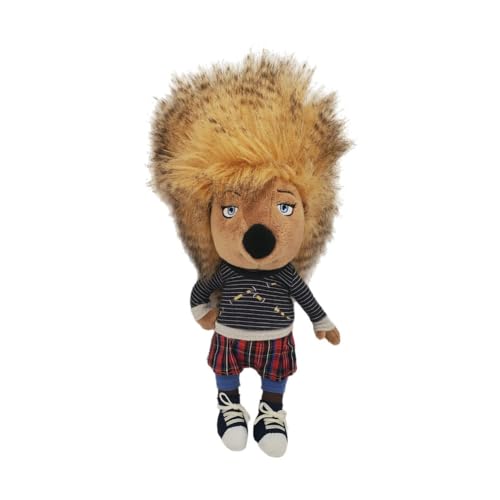 ZLZYPLEB original Ash Porcupine Plush Stuffrd Toy doll Animal Sing Movie 35cm von ZLZYPLEB