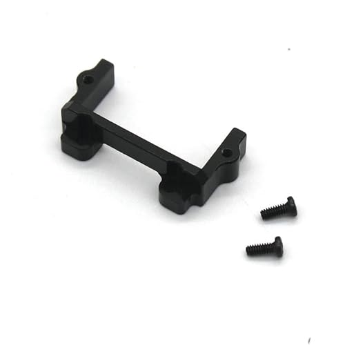 Aluminiumlegierung Lenkgetriebe-Basis Sitz Achse Upgrade Teile Fit für FMS 1:24 FCX24 Power Wagon RC Auto Lenkgetriebe Sitz Basis (Schwarz) von ZLiT