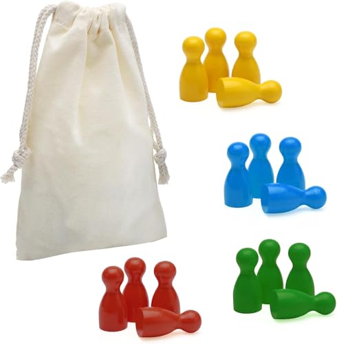 Spielfiguren aus Holz für Brettspiele 160 Stück Halmakegel und 16 Stück Würfel aus Holz Bunte Spielfiguren mit 1 Beutel Halmakegel 25x12 Set Spielfiguren für Brettspiele Spielfiguren aus Holz für Brettspiele 160 Stück Halmakegel und 16 Stück Würfel aus Holz Bunte Spielfiguren mit 1 Beutel Halmakegel 25x12 Set Spielfiguren für Brettspiele von ZMDMAH