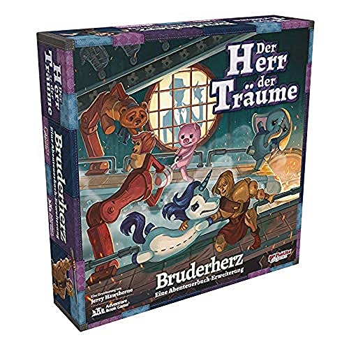 ZMan, Der Herr der Träume – Bruderherz, Erweiterung, Familienspiel, Brettspiel, 2-4 Spieler, Ab 8+ Jahren, 60+ Minuten, Deutsch, Mehrfarbig, Bunt von Z-MAN