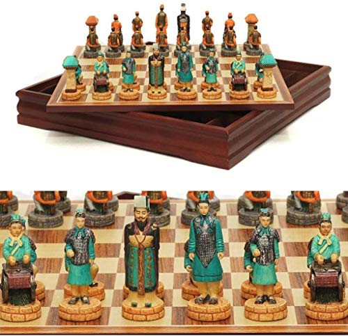 Schach -Set chinesisches Schach (Xiangqi) ， Chinesisches Spielset im antiken Stil von ZOAPDEBCE