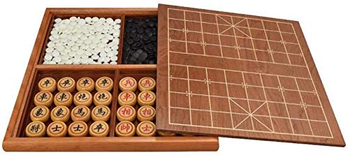 Schach -Set chinesisches Schach (Xiangqi) ， Gelegenheitsspiele Wohnaccessoires Chinesisches Schachspiel von ZOAPDEBCE