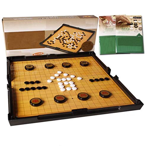 Schach -Set chinesisches Schach (Xiangqi) ， Klappbares magnetisches Schach von ZOAPDEBCE