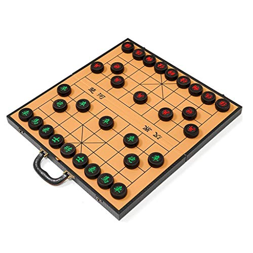 Schach -Set chinesisches Schach (Xiangqi) ， Schach-Set aus Massivholz(Purple Sandalwood) von ZOAPDEBCE