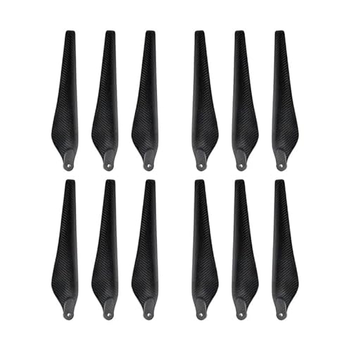 ZODJK 3390 Klapppropeller aus Kohlefaser for Drohnenteile, CW/CCW-Propeller for D-JI T10/T16/T20, landwirtschaftliche Pflanzendrohne(6pcs CW and CCW) von ZODJK