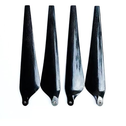 ZODJK 3820 Propeller Carbon Fiber Blade Props for D-JI T30 Landwirtschaftliche Pflanzenschutzdrohne Mulitcopter Drone Zubehör(4PC 3820 CarbonFiber) von ZODJK