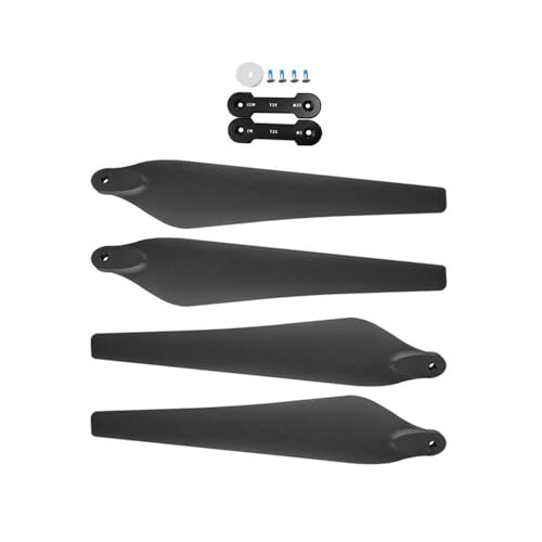 ZODJK 4 klingen 21x7 28x8 33x9 38x20 54x13 Zoll Faltbare Carbon clamp Propeller for D-JI T10 T30 T40 T20P E5000 E7000 MG Drone(33x9 Inch) von ZODJK