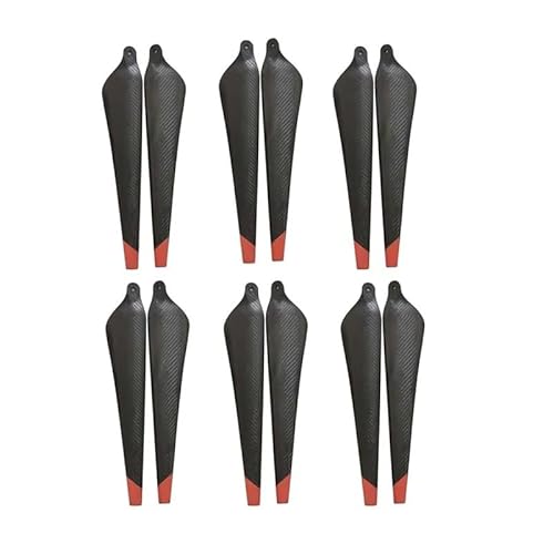 ZODJK 4 stücke/12 stücke Carbon Propeller 3820S Klinge Props CW CCW Propeller for D-JI Agras T30 Drone Zubehör(12pcs) von ZODJK