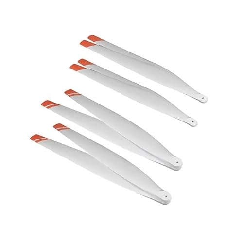 ZODJK 8 STÜCKE T40 T50 Kohlefaser-Nylon-Propeller Oberer 5413U Unterer 5415L Propeller CW CCW for D-JI Landwirtschaftspflanzendrohne Ersatz(8PCS T20P CW CCW) von ZODJK