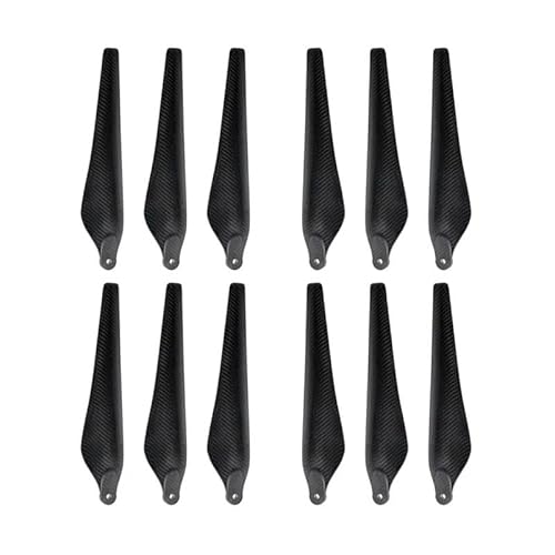 ZODJK Hochwertiger 3390 Klapppropeller aus Kohlefaser, CW/CCW-Propeller for D-JI T10/T16/T20, Teile for landwirtschaftliche Pflanzendrohne(6pcs CW and 6pcs CCW) von ZODJK