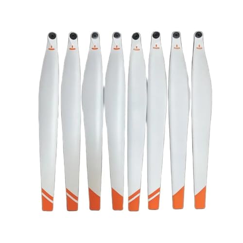 ZODJK Landwirtschaft Drone Teile Oberen Und Unteren Klinge for D-JI T50 T25 T40 R5413 R5415 Propeller Weiß Paddel Kit Sun Block(Full Set 8 Pairs) von ZODJK