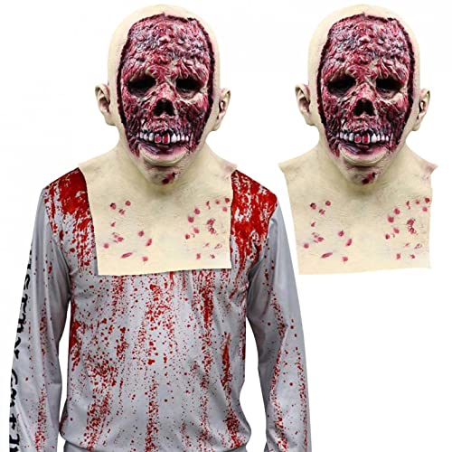 ZOFIS Skull Mask Halloween Skull Masks Halloween Masken Ab 18 Ghost Festival Horror Maske Gruselige Masken Von Halloween SchäDel Maske Des Grauens Halloween Maske Smile Halloween KostüM Horror von ZOFIS