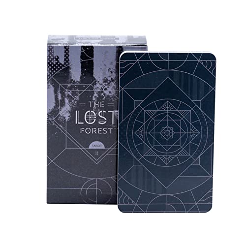 ZONEWD 5 Klassische Tarotkarten,Standard-Tarot-Decks | The Lost Tarot Deck, Mystery Divination Brettspiel für Anfänger und Tarot-Liebhaber von ZONEWD