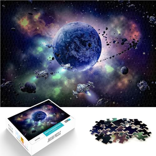 Puzzle für Erwachsene 2000 Teile Erde in der Weltraumgalaxie Aus Karton für Kinder ab 14 Jahren Quizspiel Lustige Aktivitäten für zu Hause, Geburtstagsgeschenk, Reisegeschenke。Größe:70x100cm Puzzle für Erwachsene 2000 Teile Erde in der Weltraumgalaxie Aus Karton für Kinder ab 14 Jahren Quizspiel Lustige Aktivitäten für zu Hause, Geburtstagsgeschenk, Reisegeschenke。Größe:70x100cm von ZONGJX