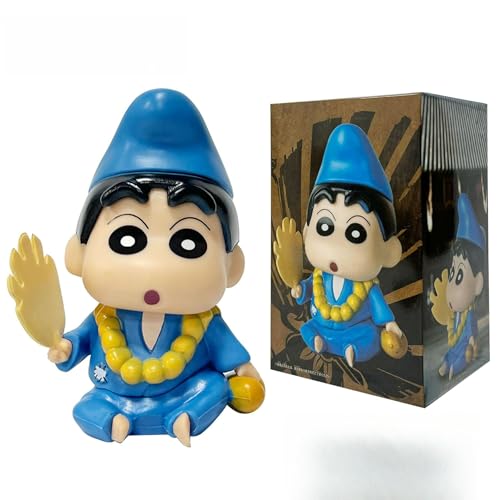 ZONSAANG Shinnosuke Figur Bleistift Shin-Chan Anime Buddha Shape Shinnosuke PVC Action Characters Puppen Dekoration Sammlerstücke Handicrafts Souvenirs Gifts for Anime Fans 3,9 Zoll (3) von ZONSAANG