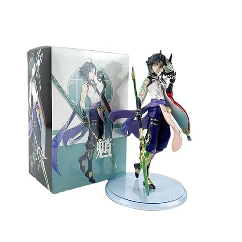 ZONSAANG Xiao Figur Genshin Impact Figuren Anime Figuren Modell Spiel Charakter Statue Spielzeug Büro Sammlungen Dekoration Kinder Geschenk 7 Zoll von ZONSAANG