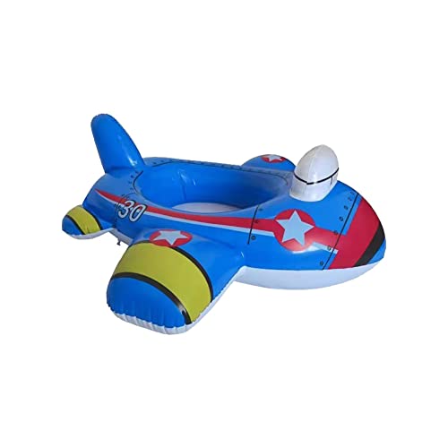 ZOOMPIL Baby Schwimmring Aufblasbarer, Baby Schwimmring, Polizeiauto Baby Float schwimmreifen, Baby Schwimmhilfe mit Lenkrad-Griff, Geeignet für Säuglinge und kleine Kinder unter 5 Jahren von ZOOMPIL