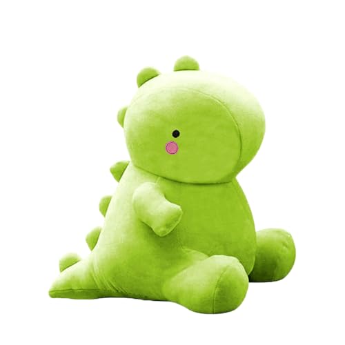 ZOOMPIL Dinosaurier Plüschtier, 30cm Niedliche Dinosaurier Plüschpuppe, Kawaii Dinosaurier Plüschpuppe, Cartoon Dinosaurier Tier Spielzeug, Geschenk für Kinder Mädchen Jungen (Grasgrün) von ZOOMPIL