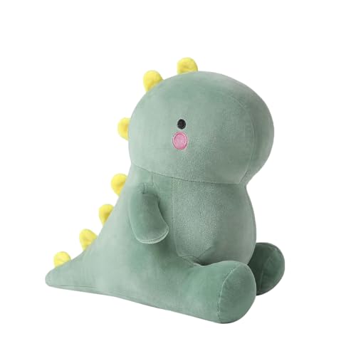 ZOOMPIL Dinosaurier Plüschtier, 30cm Niedliche Dinosaurier Plüschpuppe, Kawaii Dinosaurier Plüschpuppe, Cartoon Dinosaurier Tier Spielzeug, Geschenk für Kinder Mädchen Jungen (Grün) von ZOOMPIL