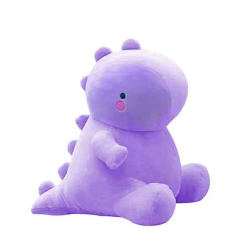 ZOOMPIL Dinosaurier Plüschtier, 30cm Niedliche Dinosaurier Plüschpuppe, Kawaii Dinosaurier Plüschpuppe, Cartoon Dinosaurier Tier Spielzeug, Geschenk für Kinder Mädchen Jungen (Lila) von ZOOMPIL