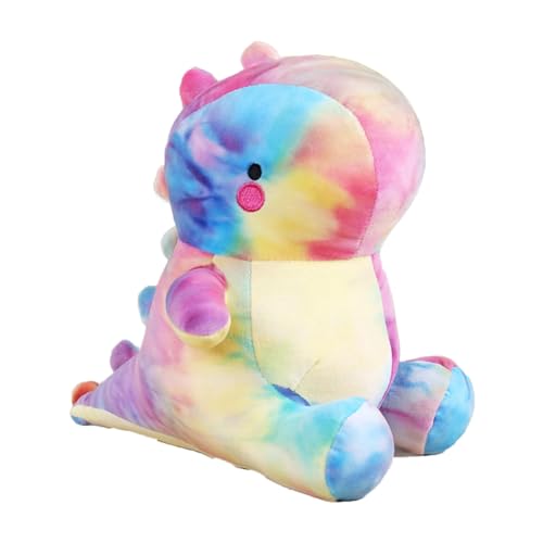 ZOOMPIL Dinosaurier Plüschtier, 30cm Niedliche Dinosaurier Plüschpuppe, Kawaii Dinosaurier Plüschpuppe, Cartoon Dinosaurier Tier Spielzeug, Geschenk für Kinder Mädchen Jungen (Mehrfarben) von ZOOMPIL