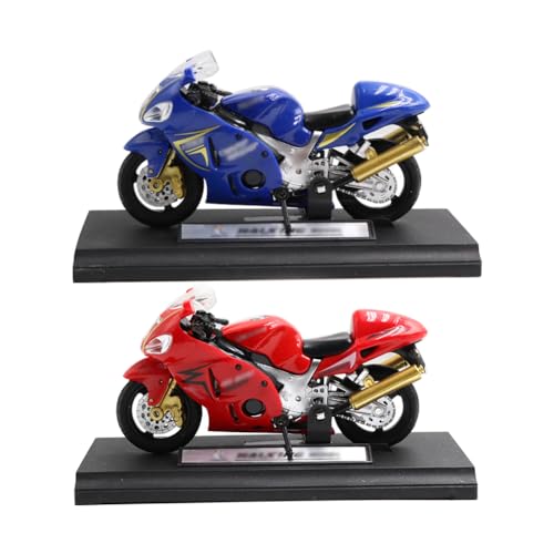 ZOOMPIL Motorrad Spielzeug, Legierung Motorrad Spielzeug, Motorrad Modell, Spielzeugauto für Kinder, 1: 18 Simulation Miniaturlegierung Motorradmodell Spielzeug Geschenkkollektion Dekoration von ZOOMPIL