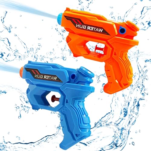 Wasserpistole Spielzeug Kinder, 2pcs Wasserpistole Klein, Mini Wasserpistolen Spritzpistole, Water Gun, Wasserpistolen, Spritzpistolen für Kinder, Wasserpistole für Kinder von ZOSIGN