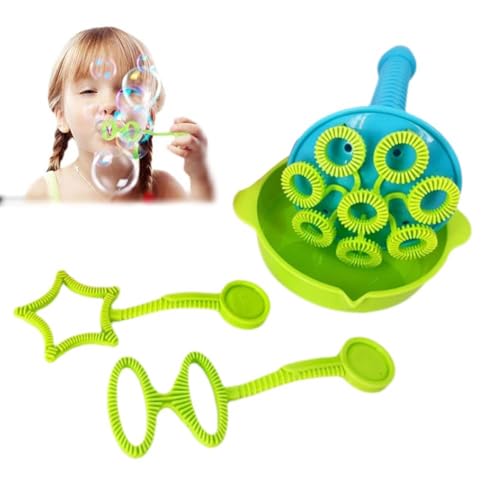 Trompete Bubble Blower, Lustiges Trompete Bubble Blower Spielzeug, Lautsprecher Bubble Blower Wiederverwendbar Set, Bubble with Bubbl Mess Set, Pipe von ZOUBAOQ