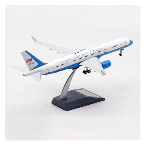 Decorate Airplane /200 for USA Air Force ONE C-32A B757-200 Flugzeugmodell, Legierung mit Ladeausrüstung, stark restaurierter Jäger for Collection or Gift von ZOUSANG