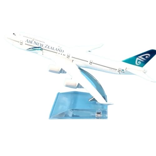 Decorate Airplane 16CM for Air New Zealand Airlines Flugzeugmodell Boeing 747 B747 400 Airways Flugzeugmodell W Standflugzeug for Collection or Gift von ZOUSANG